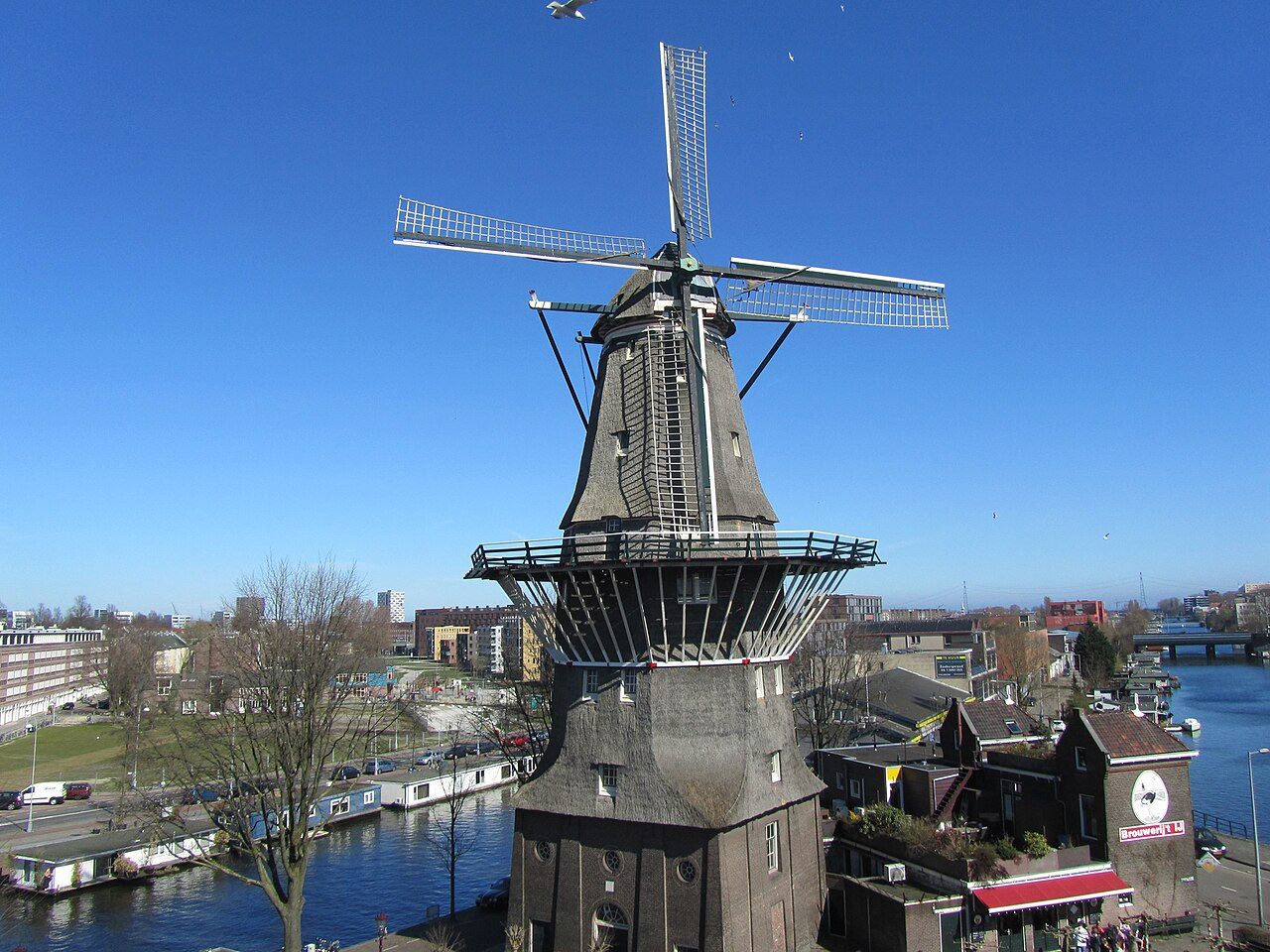 De Gooyer Windmill — Amsterdam