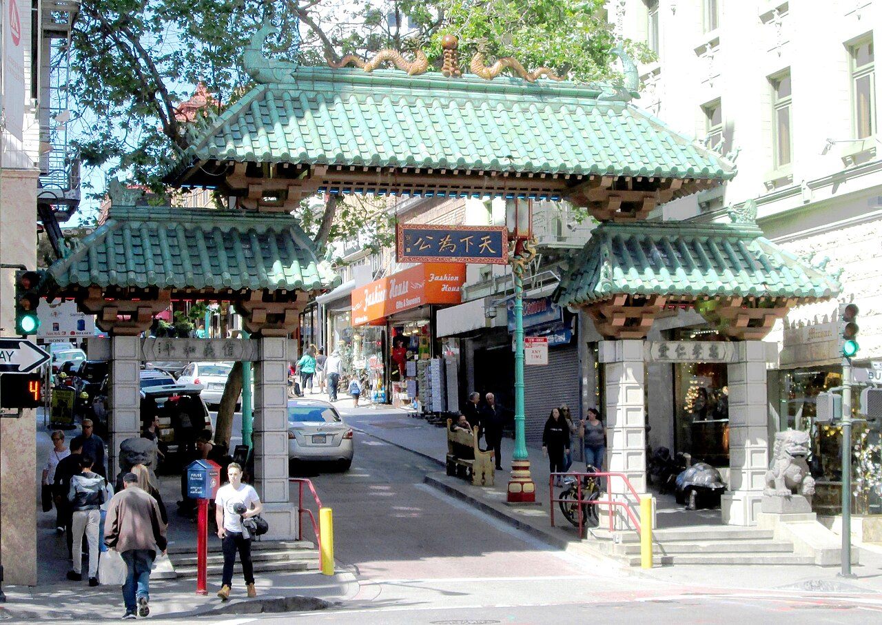 Chinatown Dragon Gate — San Francisco